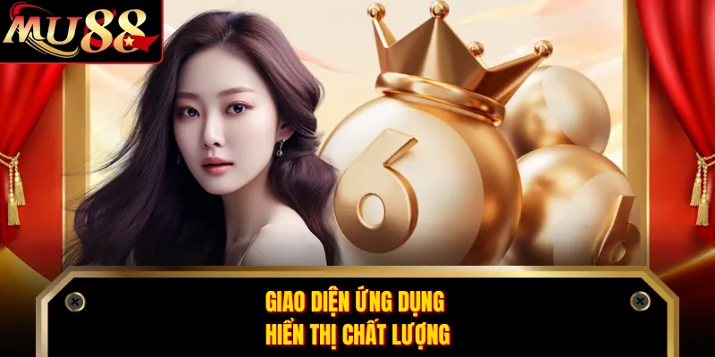 Giao diện ứng dụng hiển thị chất lượng
