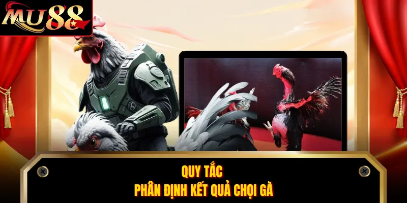 Quy tắc phân định kết quả chọi gà