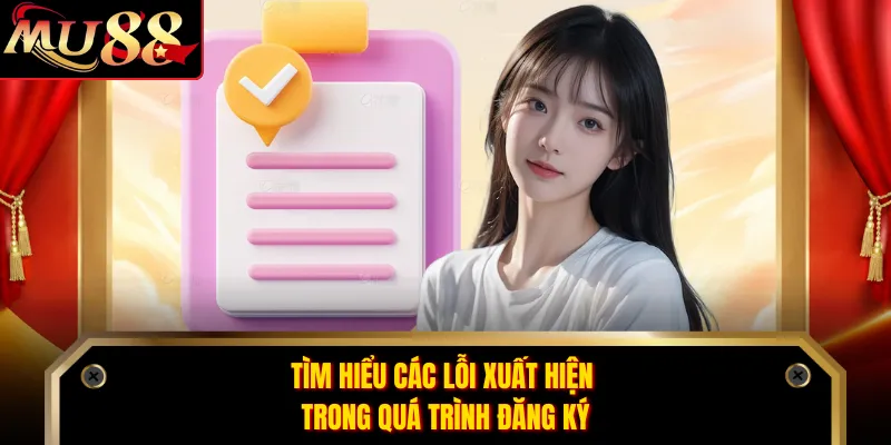Tìm hiểu các lỗi xuất hiện trong quá trình đăng ký